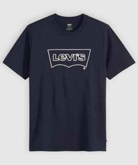 CAMISETA LEVI’S® GRAPHIC TEE AZUL MARINO