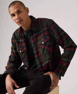 CAMISA WESTERN RELAXED FIT HERMAN PLAID DUFFEL BAG