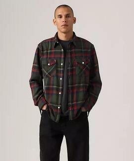 CAMISA WESTERN RELAXED FIT HERMAN PLAID DUFFEL BAG