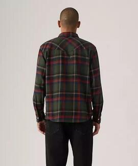 CAMISA WESTERN RELAXED FIT HERMAN PLAID DUFFEL BAG