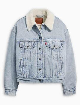 CAZADORA VAQUERA 90'S SHERPA TRUCKER MORNING SUNLIGHT