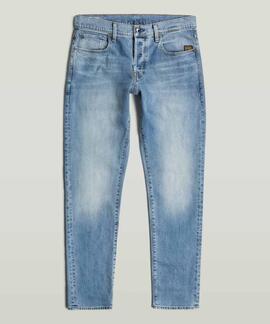 PANTALÓN VAQUERO G-STAR 3301 REGULAR TAPERED LIGHT ÍNDIGO AG