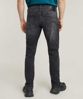 PANTALÓN VAQUERO G-STAR 3301 SLIM FADED BLACK MAGNET