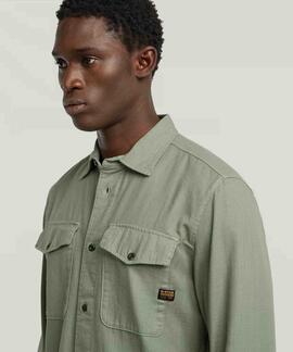 CAMISA G-STAR MARINE SLIM LIGHT ORPHUS GARMENT DYED