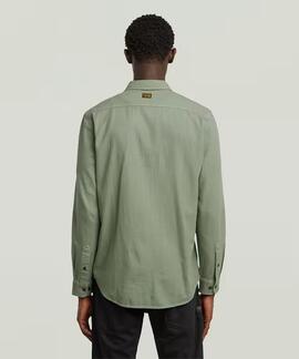 CAMISA G-STAR MARINE SLIM LIGHT ORPHUS GARMENT DYED