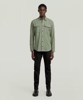 CAMISA G-STAR MARINE SLIM SHAMROCK GARMENT DYED