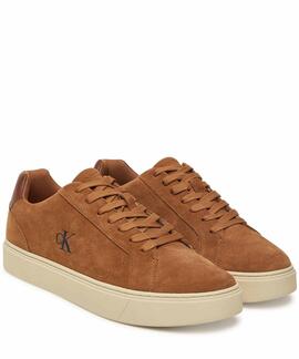 ZAPATILLAS DE HOMBRE CON MONOGRAMA CALVIN KLEIN ANTE CARAMEL