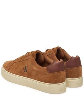 ZAPATILLAS DE HOMBRE CON MONOGRAMA CALVIN KLEIN ANTE CARAMEL