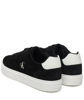 ZAPATILLAS DE HOMBRE CON MONOGRAMA CALVIN KLEIN ANTE NEGRO
