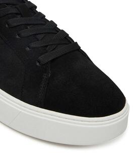 ZAPATILLAS DE HOMBRE CON MONOGRAMA CALVIN KLEIN ANTE NEGRO