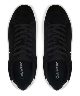 ZAPATILLAS DE HOMBRE CON MONOGRAMA CALVIN KLEIN ANTE NEGRO