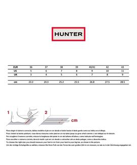 BOTA HUNTER DE MUJER ORIGINAL PLAY TALL NEGRA