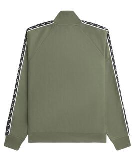 CHAQUETA DEPORTIVA TAPED TRACK JACKET VERDE CAQUI