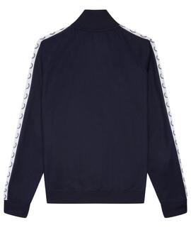 CHAQUETA DEPORTIVA TAPED TRACK JACKET AZUL MARINO