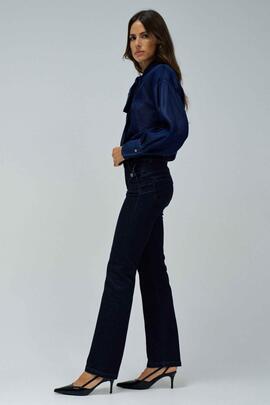 PANTALÓN VAQUERO SECRET CHINO STRAIGHT DENIM AZUL