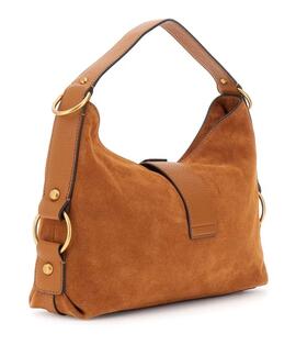 BOLSO AL HOMBRO CAMDEN PIEL AUTÉNTICA MARRÓN COGNAC