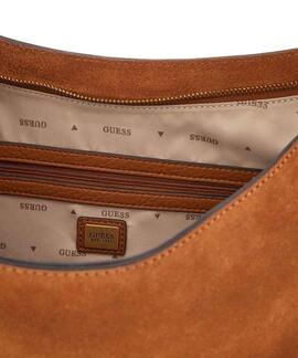 BOLSO AL HOMBRO CAMDEN PIEL AUTÉNTICA MARRÓN COGNAC