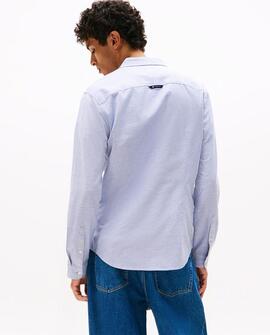 CAMISA DE OXFORD SLIM FIT AZUL SOFT SAPPHIRE