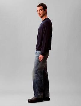 JERSEY CK RELAXED FIT AZUL MARINO