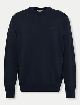 JERSEY CK RELAXED FIT AZUL MARINO
