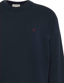 JERSEY CK RELAXED FIT AZUL MARINO