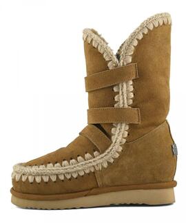 BOTA INNER WEDGE TALL BUCKLE STRAPS COGNAC SUEDE