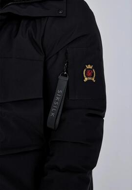 PARKA ACOLCHADA SIKSILK NEGRA