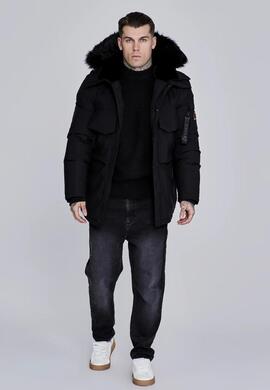 PARKA ACOLCHADA SIKSILK NEGRA