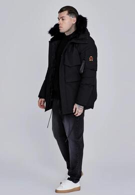 PARKA ACOLCHADA SIKSILK NEGRA