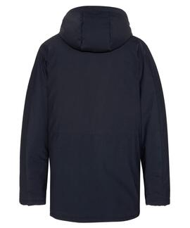 PARKA ACOLCHADA MULTIBOLSILLOS CON CAPUCHA CAMDEN AZUL MARIN