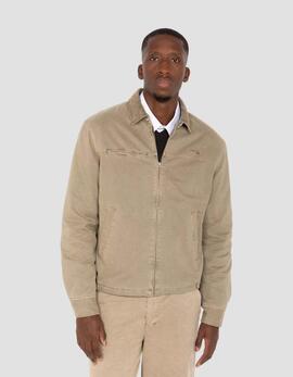 CHAQUETA DE TRABAJO CARTHER EN ALGODÓN LAVADO BEIGE