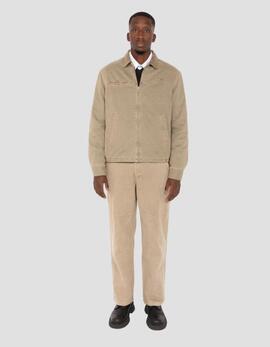 CHAQUETA DE TRABAJO CARTHER EN ALGODÓN LAVADO BEIGE