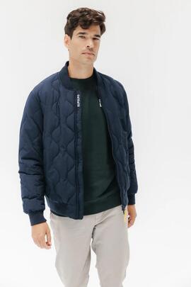 BOMBER ACOLCHADA SVEN AZUL MARINO
