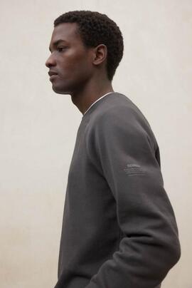 SUDADERA BERJA 303 ASPHALT GRIS OSCURO