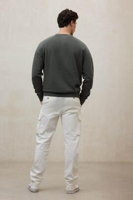 SUDADERA DE HOMBRE BERJA 424 ASTEROID VERDE KAKI