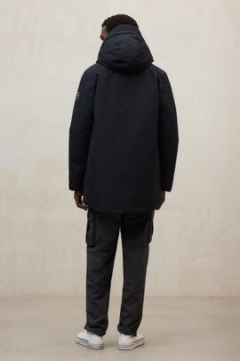 ABRIGO PARKO 319 BLACK NEGRO