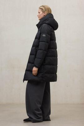 ABRIGO MANLIE 319 BLACK NEGRO
