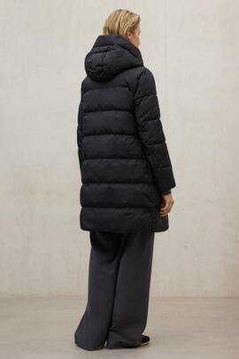 ABRIGO MANLIE 319 BLACK NEGRO