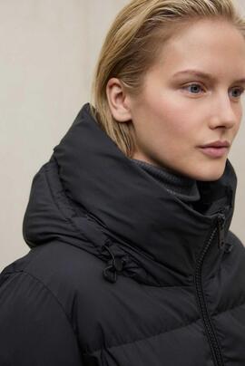ABRIGO MANLIE 319 BLACK NEGRO