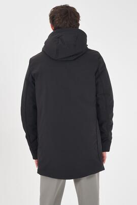ABRIGO ACOLCHADO DE HOMBRE CON CAPUCHA SOFTSHELL N