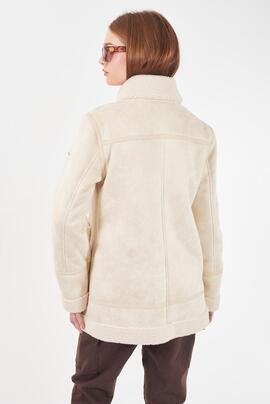 CHAQUETA DOBLE FAZ MARFIL