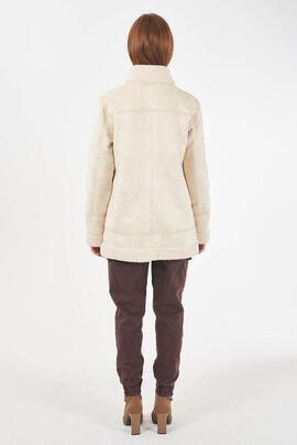 CHAQUETA DOBLE FAZ MARFIL