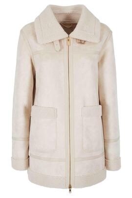 CHAQUETA DOBLE FAZ MARFIL