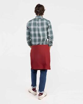 CAMISA DE ALGODÓN CUADRO BRIT VERDE