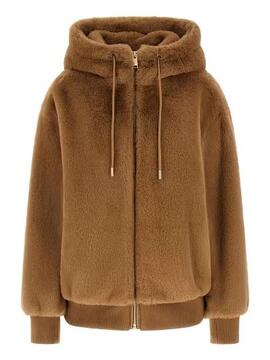 CHAQUETA DE PIEL SINTÉTICA LUCREZIA DESERT STORM MULTI