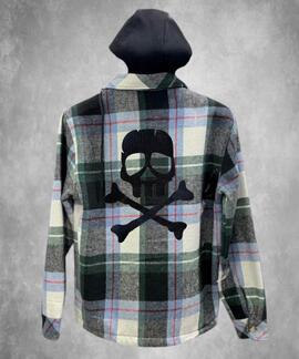 SOBRECAMISA FORRADA DE HOMBRE LASAL MIAMI MULTICOLOR