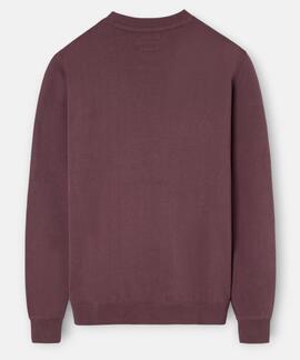 SUDADERA RAQUETA MEDIA PANA BURDEOS