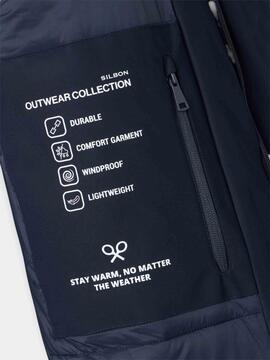 PARKA TÉCNICA TAILORING AZUL MARINO