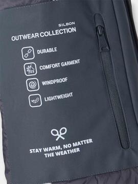 PARKA TÉCNICA TAILORING GRIS OSCURO