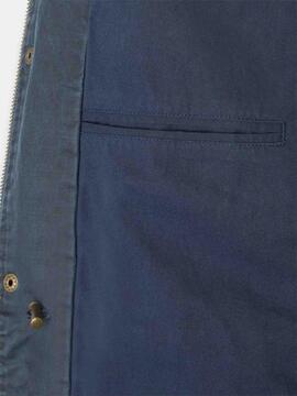 CHAQUETA BOLSILLOS AZUL MARINO